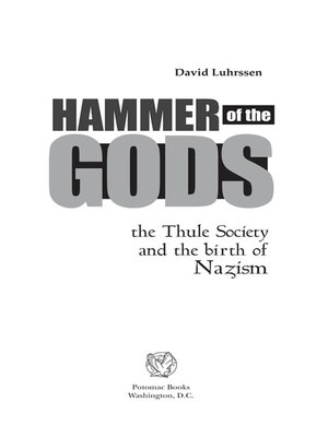 cover image of Hammer of the Gods